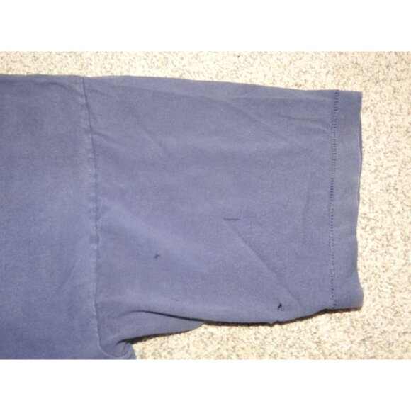 Vintage Indiana Pacers Logo Athletic THRASHED T-Shirt Men's XL Made in USA - Picture 6 of 10